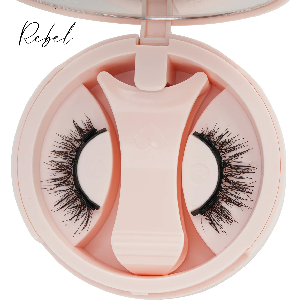 ๐ช Rebel โ Edgy Spiked Magnetic Lashes (1 Pairs + Mirror Case)