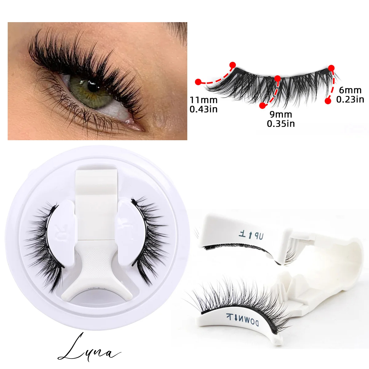 š Luna ā Soft Natural Magnetic Lashes