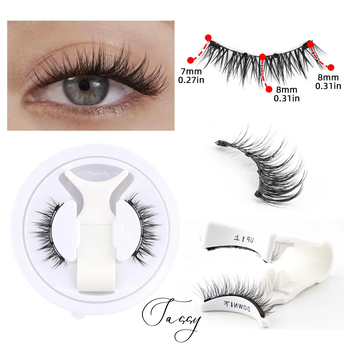 š Sassy ā Cat Eye Magnetic Lashes