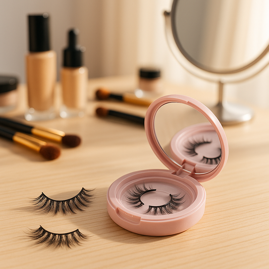 ⚡️ Fierce – Bold & Dramatic Magnetic Lashes (2 Pairs + Mirror Case)