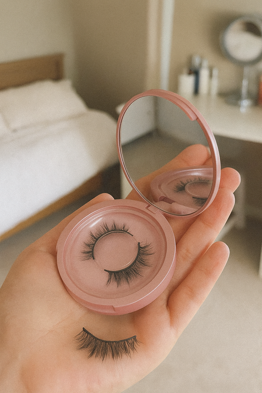 š Dusk ā Soft Evening Glam Magnetic Lashes (1 Pairs + Mirror Case)