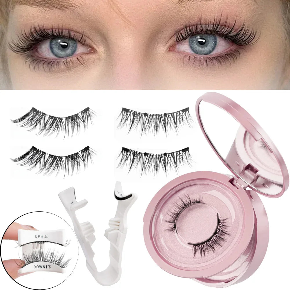 ā”ļø Fierce ā Bold & Dramatic Magnetic Lashes (2 Pairs + Mirror Case)