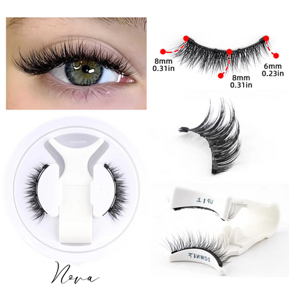 ✨ Nova – Modern Glam Magnetic Lashes