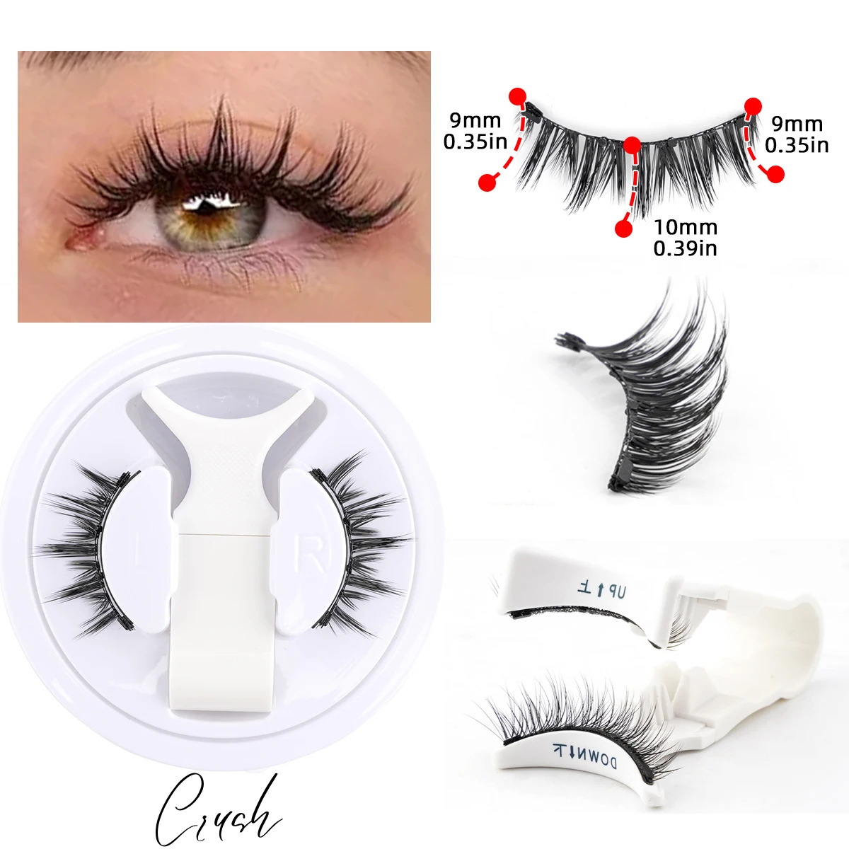 💖 Crush – Romantic Date Night Magnetic Lashes
